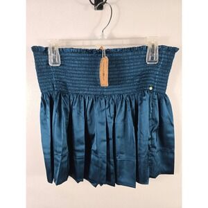 NWT Natural Life Satin Smocked Mini Skirt Lot Of 2‎ Women's Medium Boho